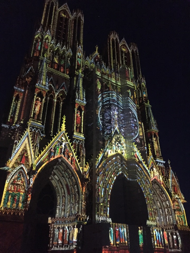 Cathedral of Reims Light Show